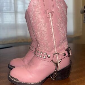 Toddler pink cowgirl boots 8.5